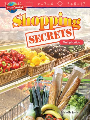 cover image of Shopping Secrets: Multiplication